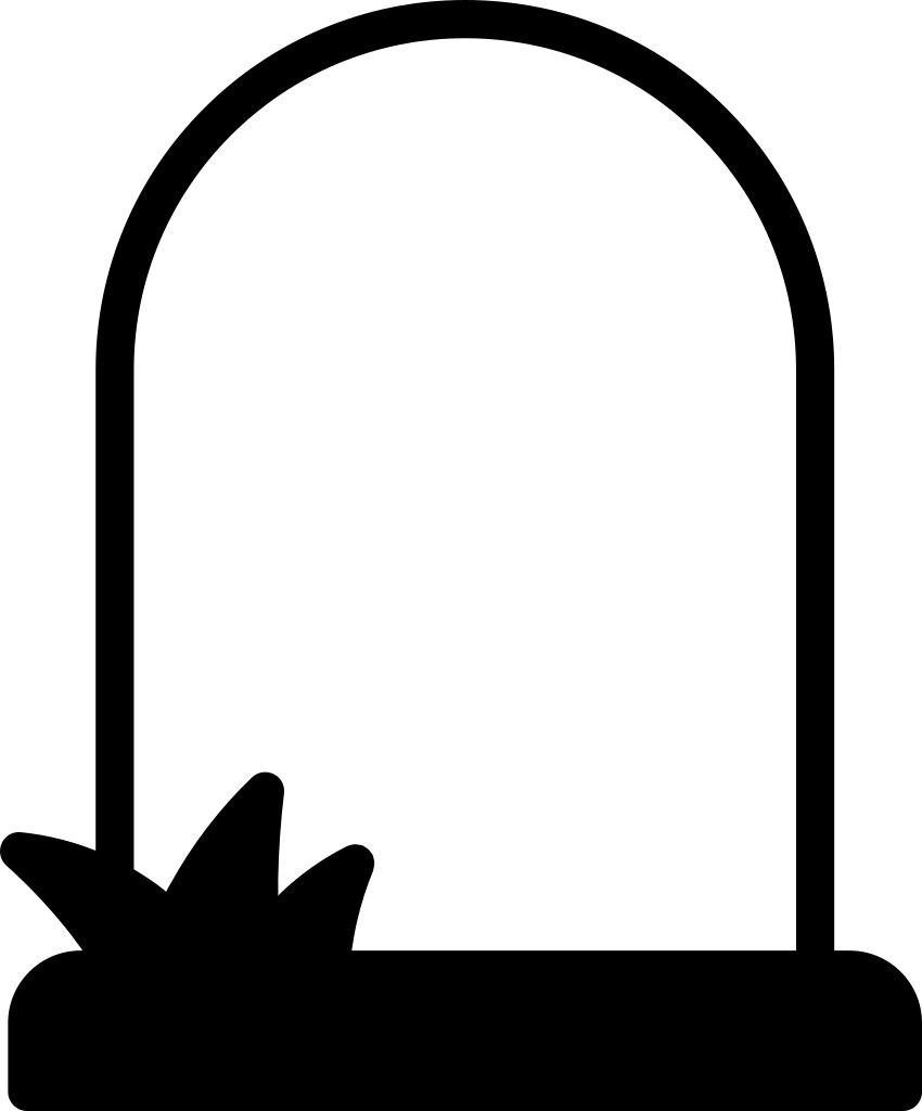 Cementerio de páginas web. Icono